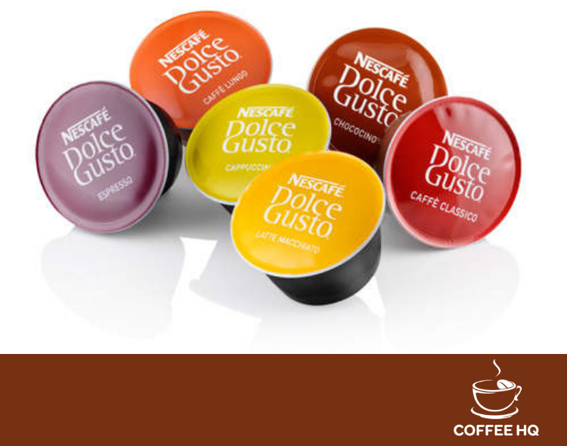 What Type Of Dolce Gusto Coffee Pods Are There