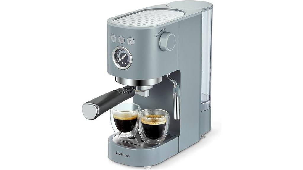 ihomekee espresso machine coffee