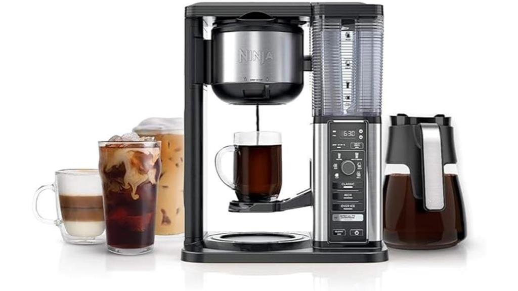 versatile coffee maker with 4 brew styles